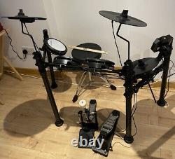 Donner DED-80 Electronic Drum Kit 2 Switch Pedal 4 Quiet Mesh Pads 180 Sounds