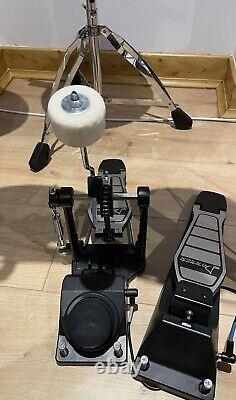 Donner DED-80 Electronic Drum Kit 2 Switch Pedal 4 Quiet Mesh Pads 180 Sounds