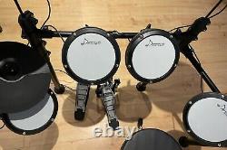 Donner DED-80 Electronic Drum Kit 2 Switch Pedal 4 Quiet Mesh Pads 180 Sounds