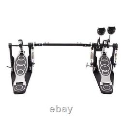 Double Bass Drum Pedals, Double Drum Pedal for Drum Set and Electronic Drums