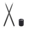 Drum Kit Electronic Drum Kit 3d Somatosensory Technology Black Portable New