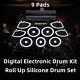 Drum Set Digital Electronic Drum Kit Handle Set Usb With Foot Pedals Drum