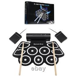 Drum Set Digital Electronic Drum Kit Set Silicone Drum Drum Set High Quality