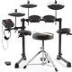 Drums Debut Kit Kids Electric Drum Kit With 4 Quiet Mesh Electronic Drum Pads