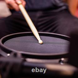 Drums Turbo Mesh Electric Drum Kit Electronic Drum Set with Quiet Mesh Drum Pa