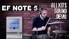 Ef Note 5 Electronic Drum Kit Playing All Kits Sound Demo