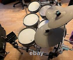 Efnote 3 E Drum kit (white) plus full rack and bags in excellent condition