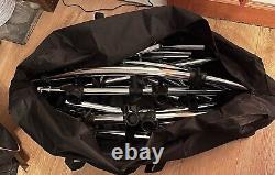 Efnote 3 E Drum kit (white) plus full rack and bags in excellent condition