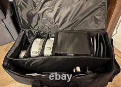 Efnote 3 E Drum kit (white) plus full rack and bags in excellent condition