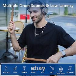 Electric Air Drum Set Air Drum Sticks Air Drum with Drumsticks, Pedals. K