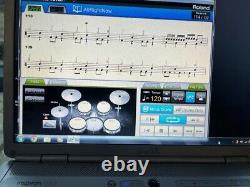 Electric Drum Kit Roland HD-1, Laptop, rare interactive teaching software DT-1