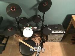 Electronic Digital Drum Kit Calsbro CSD130 & Stagg 40w Drum Amp + extras