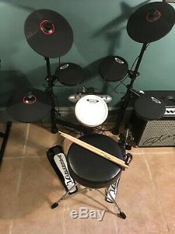 Electronic Digital Drum Kit Calsbro CSD130 & Stagg 40w Drum Amp + extras