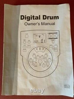Electronic Digital Drum Kit WHD DD516 in Excellent Condition (+FREE extra Pedal)