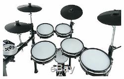 Electronic Drum E-Drum Kit 6 Mesh 4 Cymbals Set Stool Active Monitor Module