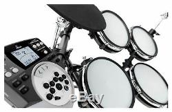Electronic Drum E-Drum Kit 8 Mesh Pads Module USB Midi Set Stool Amplifier 30W