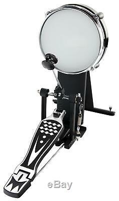 Electronic Drum E-Drum Kit Set 6 Mesh 4 Cymbals 2 Pedals Modul Set Stool Sticks