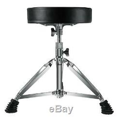 Electronic Drum E-Drum Kit Set 6 Mesh 4 Cymbals 2 Pedals Modul Set Stool Sticks