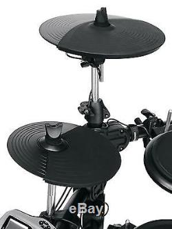 Electronic Drum Kit Percussion Set 8 Pad Rack 458 Sounds Module Pedals AUX USB