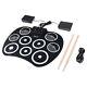 Electronic Drum Kit Portable Electric Drum Set With Sticks Students Beginner