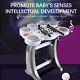 Electronic Drum Kit Set Rock N Roll Drum Music Set With Stool Helpful For Kids