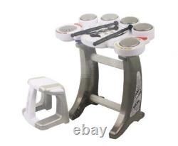 Electronic Drum Kit Set Rock N Roll Drum Music Set With Stool Helpful For Kids
