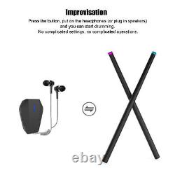 Electronic Drumsticks Somatosensory Drum Kit Portable Virtual Air Drum Stic GA