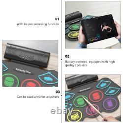 Electronic Kids Rechargeable Premium Roll-up Practice Portable Drum Pad Drum Kit