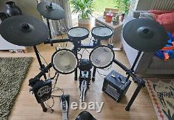 Eletronic drum kit Roland TD-11 With drum sticks & Mapex Drum Throne- Working