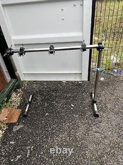 Free P&P. 40 Drum Rack For Acoustic, Electronic Kits. 3 clamps. Stands 34 High