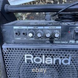 Free P&P. Roland PM-10 Amp. Electronic Drum Kit V-Drums Amplifier