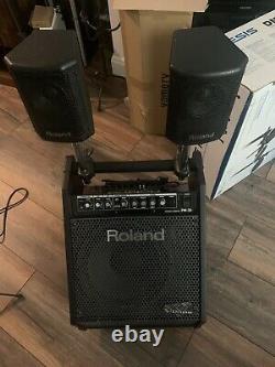 Free P&P. Roland PM-30 Amplifier Monitor System For Electronic Drum Kit Amp