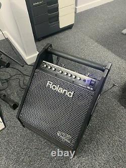 Free P&P. Roland TD-27 Electronic Drum Kit w PM30 Monitor System