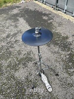 Free P&P Roland VH-11 Hi Hat Cymbal w Mapex Stand for Drum Kit. VH11 VH 11