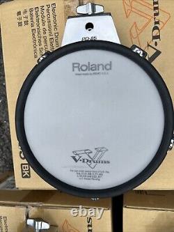 Free P&P. Set of 3 Roland PD-85 Dual Trigger Mesh Drum Pad Snare Tom Drum Pads