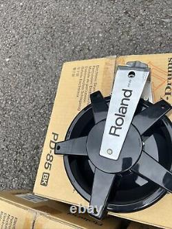 Free P&P. Set of 3 Roland PD-85 Dual Trigger Mesh Drum Pad Snare Tom Drum Pads