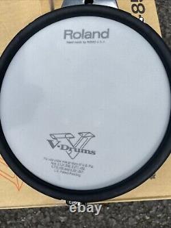 Free P&P. Set of 3 Roland PD-85 Dual Trigger Mesh Drum Pad Snare Tom Drum Pads