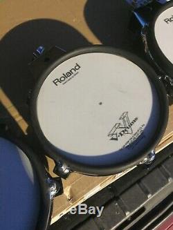 Free P&P. Set of 3 Roland PD-85 Mesh Head Dual Trigger Pads for Electronic Drum