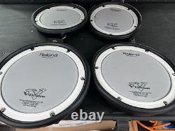 Free P&P. Set of 4 Roland PDX-8 & PDX-6 Mesh Head Drum Pads. Electronic Drum Kit