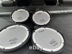 Free P&P. Set of 4 Roland PDX-8 & PDX-6 Mesh Head Drum Pads. Electronic Drum Kit