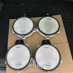 Free P&P. Set of 4 Roland PD-80 Mesh Head Drum Pads. 2 Pd-80. 2 PD-80R