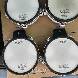 Free P&P. Set of 4 Roland PD-80 Mesh Head Drum Pads. 2 Pd-80. 2 PD-80R