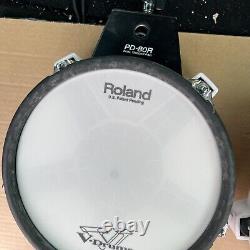 Free P&P. Set of 4 Roland PD-80 Mesh Head Drum Pads. 2 Pd-80. 2 PD-80R