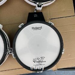 Free P&P. Set of 4 Roland PD-80 Mesh Head Drum Pads. 2 Pd-80. 2 PD-80R