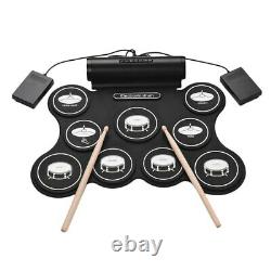 G3009L Electronic Drums Kits 9 Pads With Drums Sticks Beginner Birthday Gift