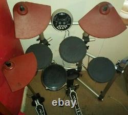 Gear4music DD501 Red Electric Electronic Digital Drum Kit