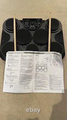 Gear4music DD70 Portable Electric Drum Pad with pedals