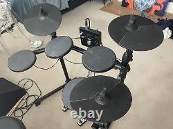 Gear4music Digital Drums 400 Compact Electronic Drum Kit- sticks included