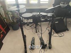 Gear4music Digital Drums 400 Compact Electronic Drum Kit- sticks included