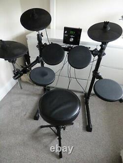 Gear4music Digital Drums DD400 Compact Electronic Kit Beginner Quiet Practice